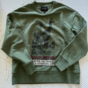 Men’s banana republic logo sweat shirt